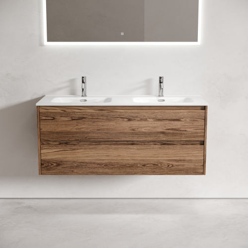 Тумба под раковину Sancos Libra LB120-2ECH 119х45х50 настенная - фото 4
